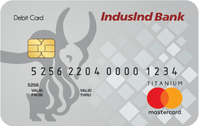 Titanium Debit Card: Indus Maxima Account