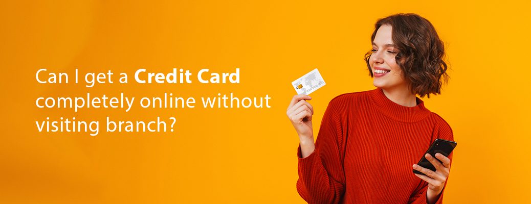 How can I apply for a credit card online