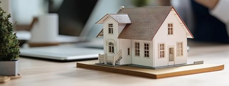 Model house on a table, symbolizing home renovations. Explore the benefits of IndusInd Bank Personal Loan for Home Improvement projects.