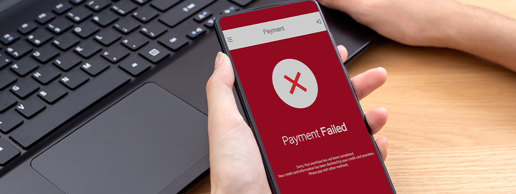 Credit Card Transaction Failed
