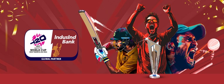 T20 World Cup with IndusInd Bank