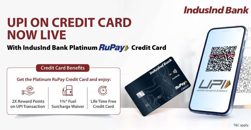 IndusInd Bank Platinum RuPay Credit Card