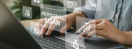 Person applying for a quick personal loan online with IndusInd Bank to get fast approaval and user-friendly digital application.