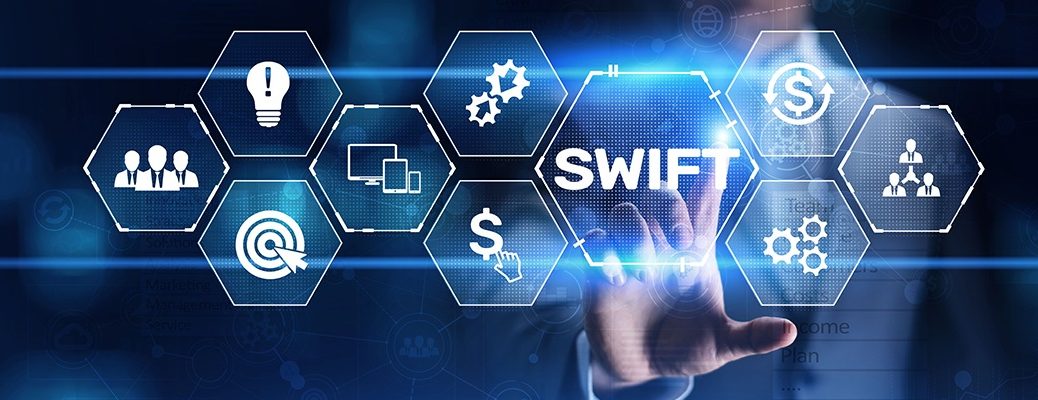 international transactions via SWIFT