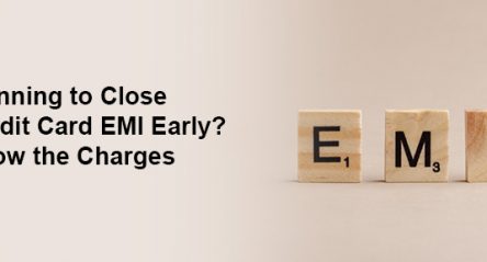 Pre-closure of Credit Card EMI